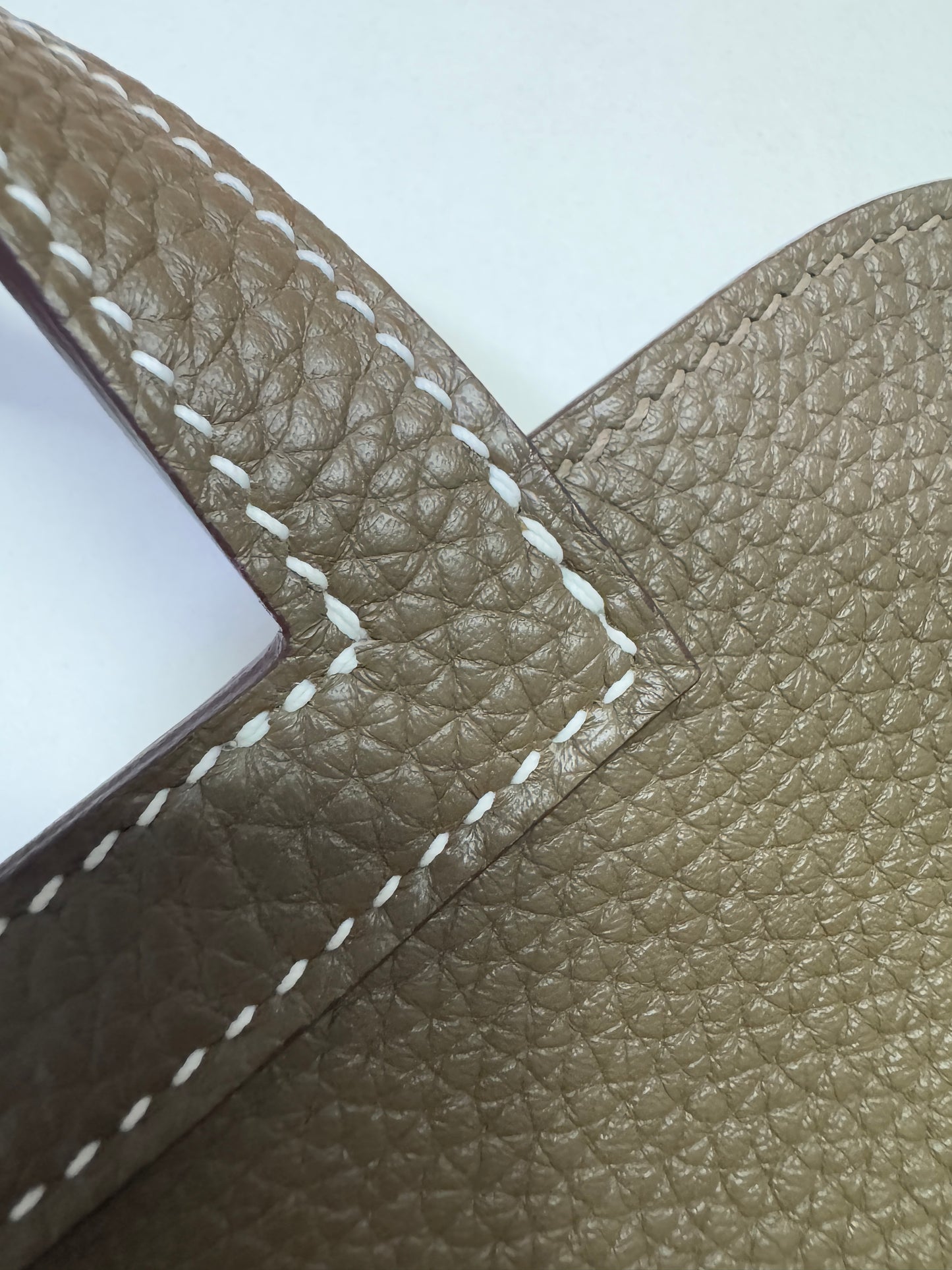 HERMES Halzan 25 大象灰金扣