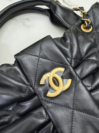 CHANEL 25K 蝴蝶包 綿羊皮 Medium