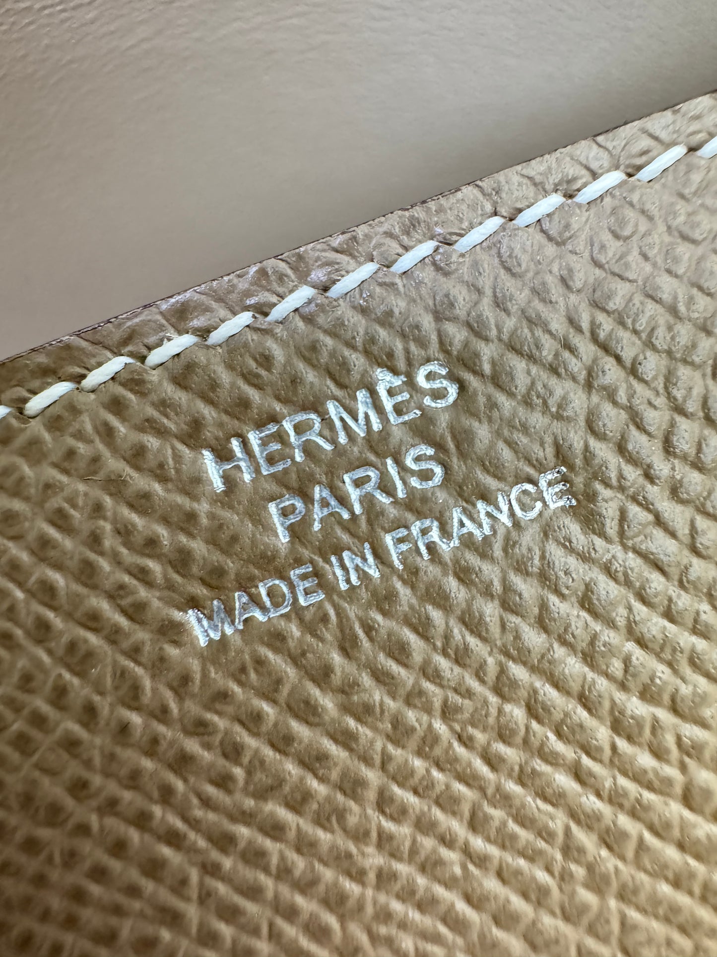 HERMES Constance Elan 大象灰銀扣 Epsom Etoupe PHW