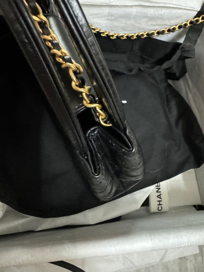 CHANEL 23K Kelly Nano Black