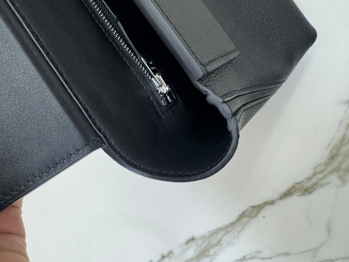 HERMES Mini 2424 黑銀