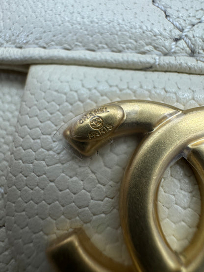 CHANEL Mini 25Bag 米色