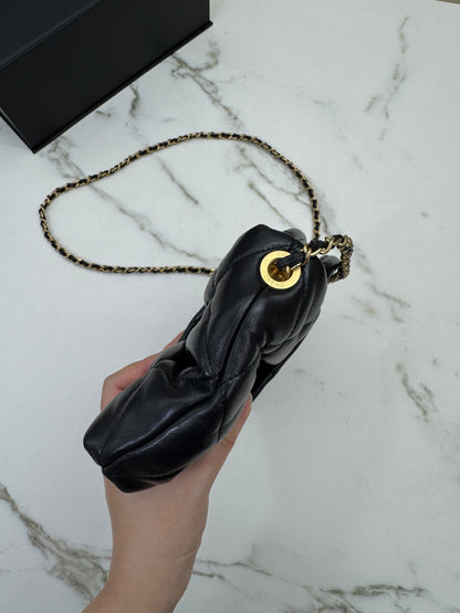 CHANEL 25K Mini 蝴蝶結包 綿羊皮