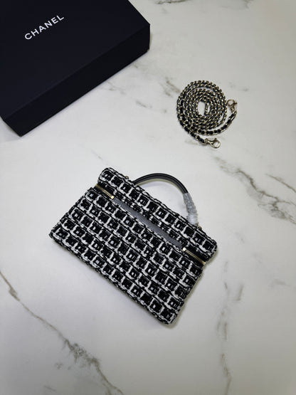 CHANEL 25C 盒子包 Tweed