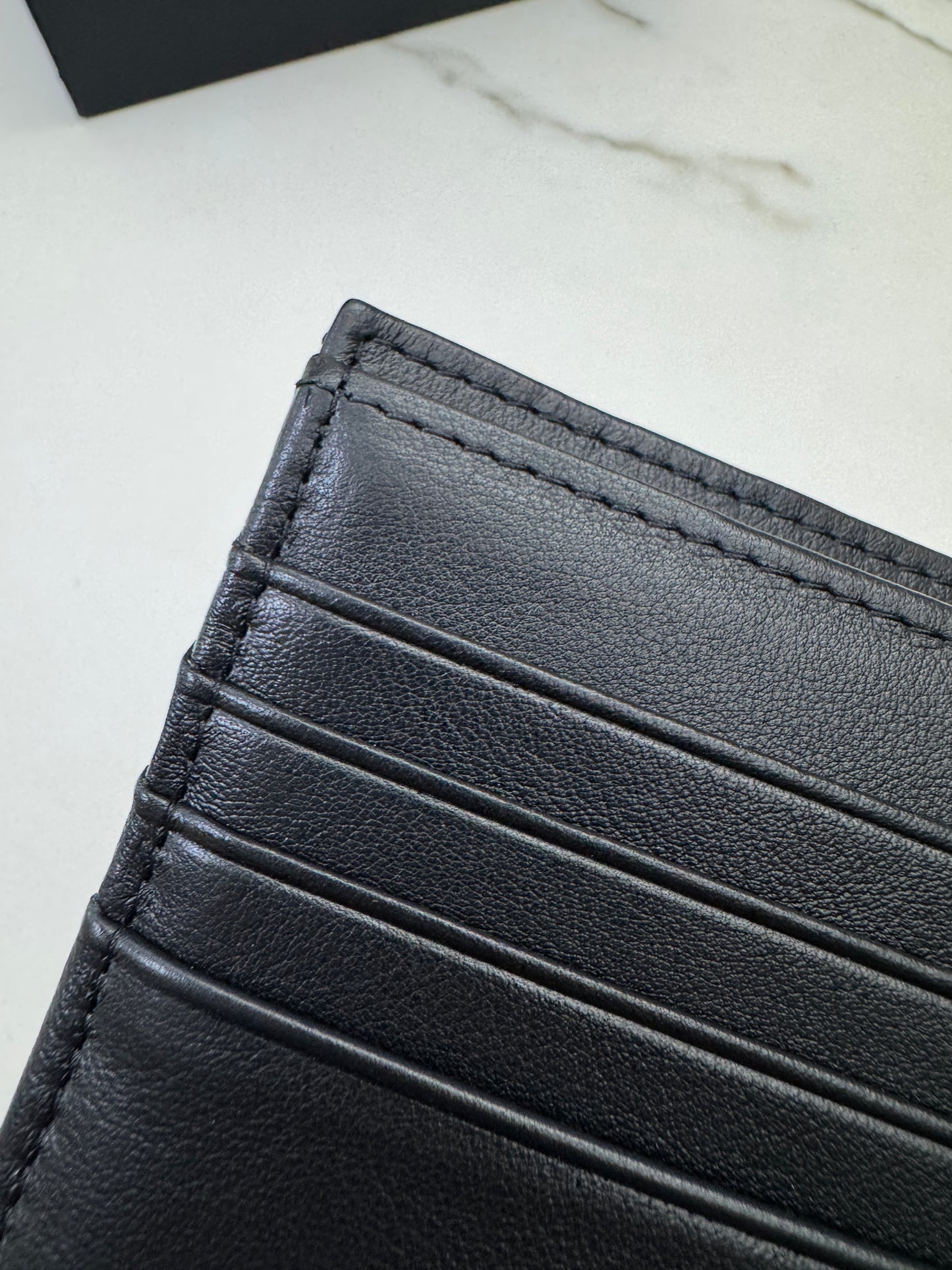 CHANEL 25K Passport Holder So Black