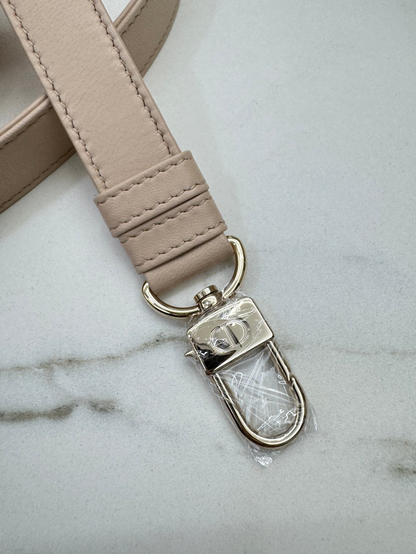 DIOR D-Joy Small 胭脂米 Powder Beige￼