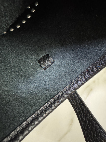 HERMES Mini Evelyn Noir GHW