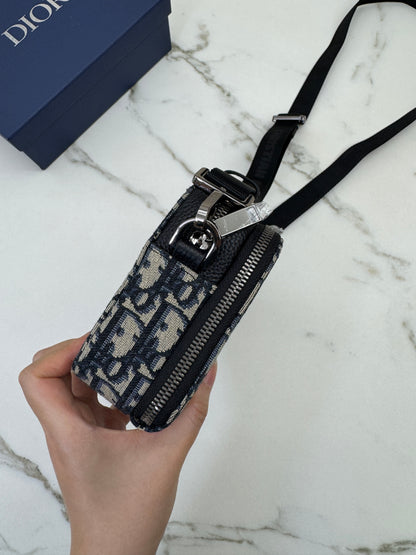 DIOR Zipped Pouch with Strap