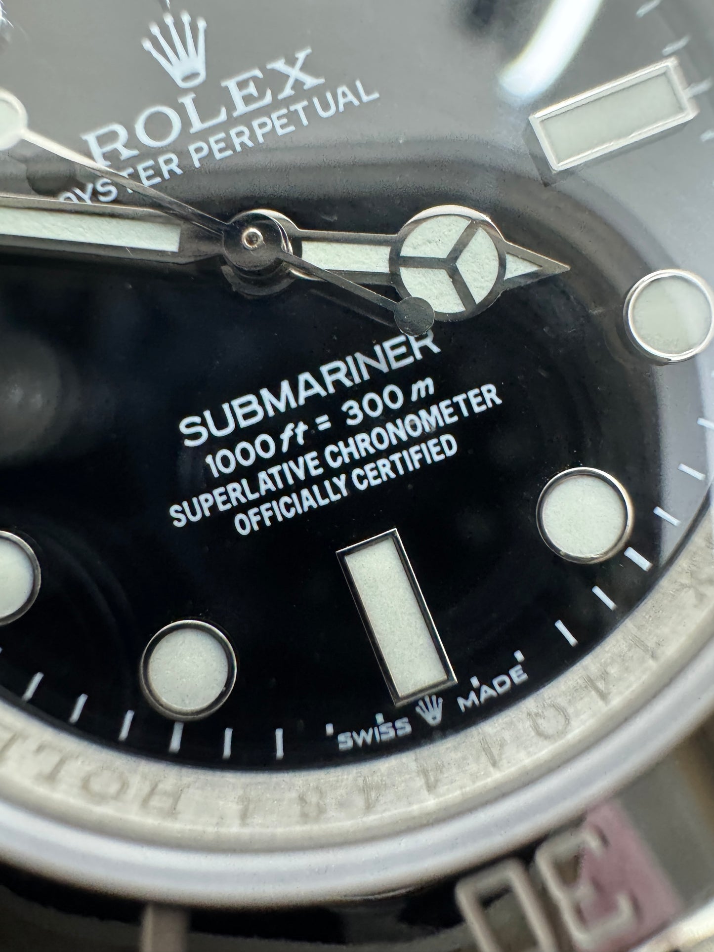 ROLEX Submariner 黑水鬼無曆版 114060