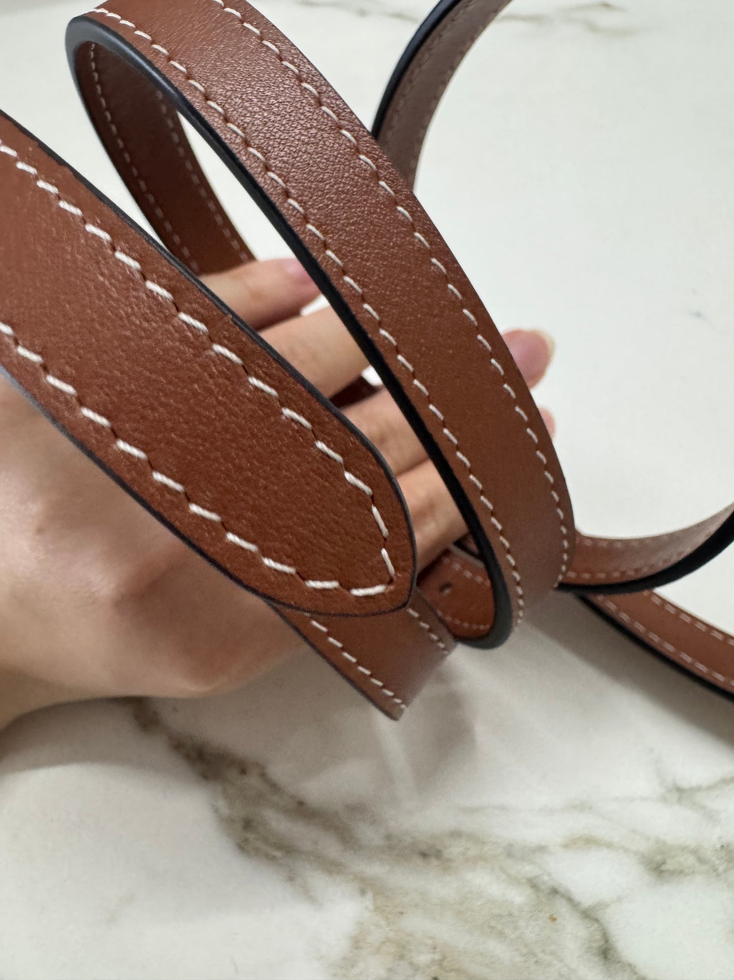 CELINE Triomphe Boston 棕色