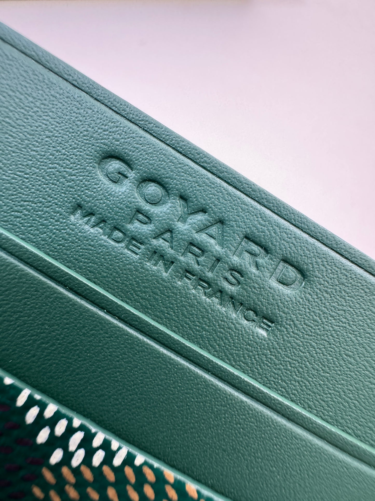 GOYARD Cardholder 綠色