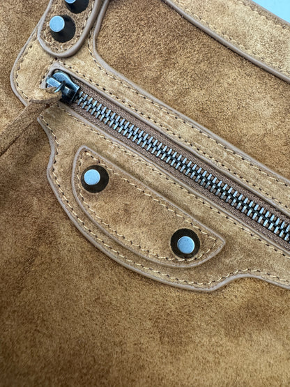 BALENCIAGA Le City Small 焦糖麂皮