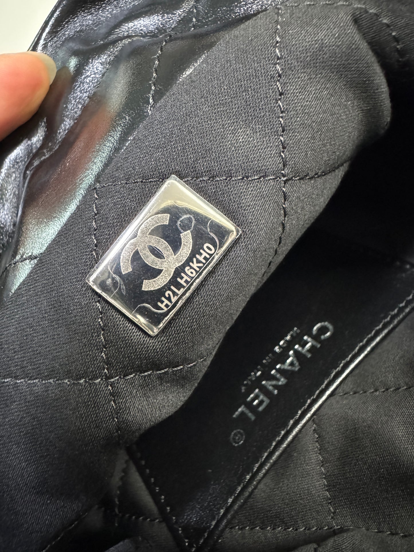 CHANEL 22 Bag Mini 黑銀