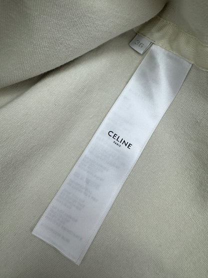 CElLINE 凱旋門Logo橫紋外套
