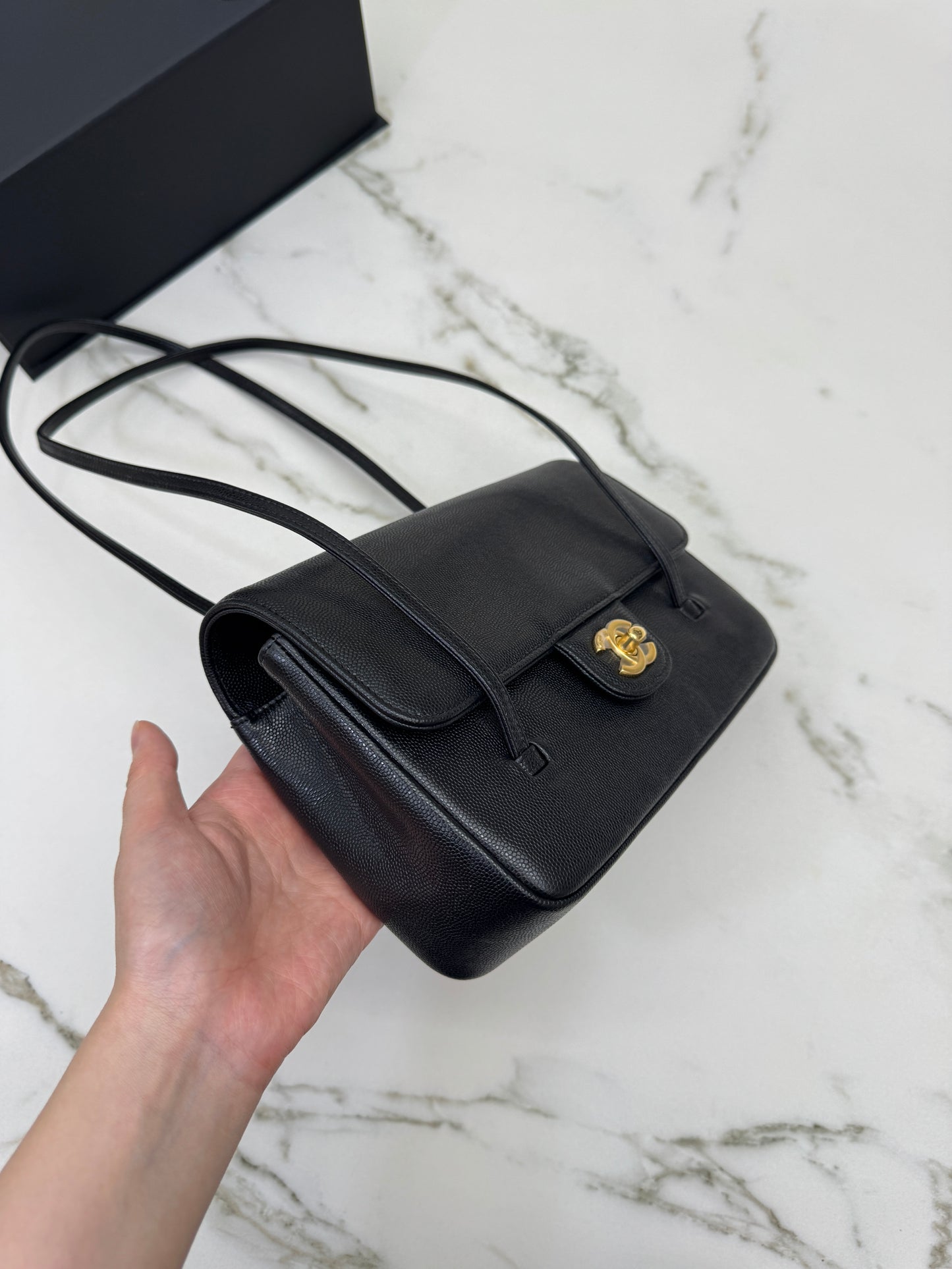 CHANEL Preppy Coco Small Black