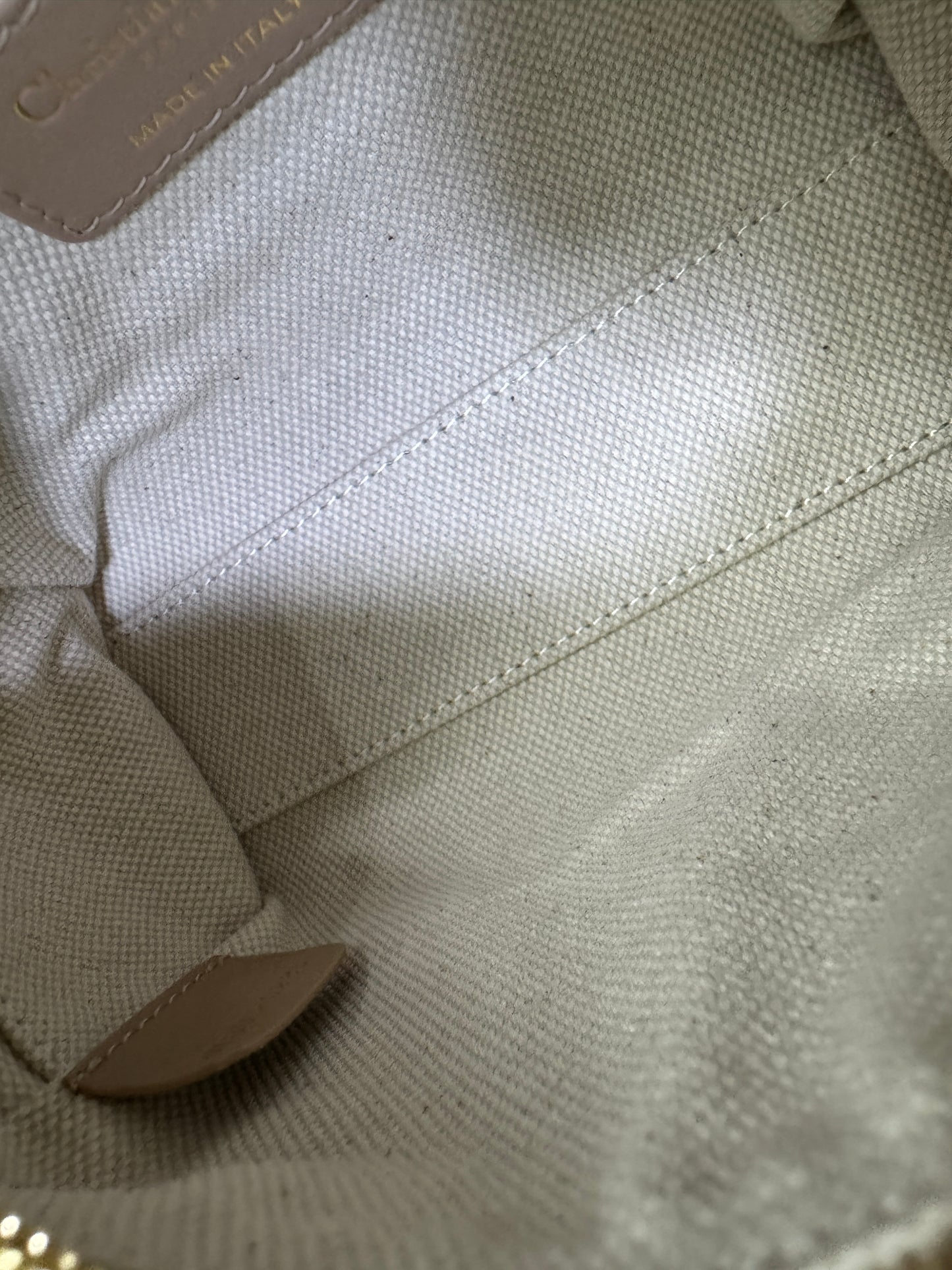 DIOR Groove Mini 奶茶色老花