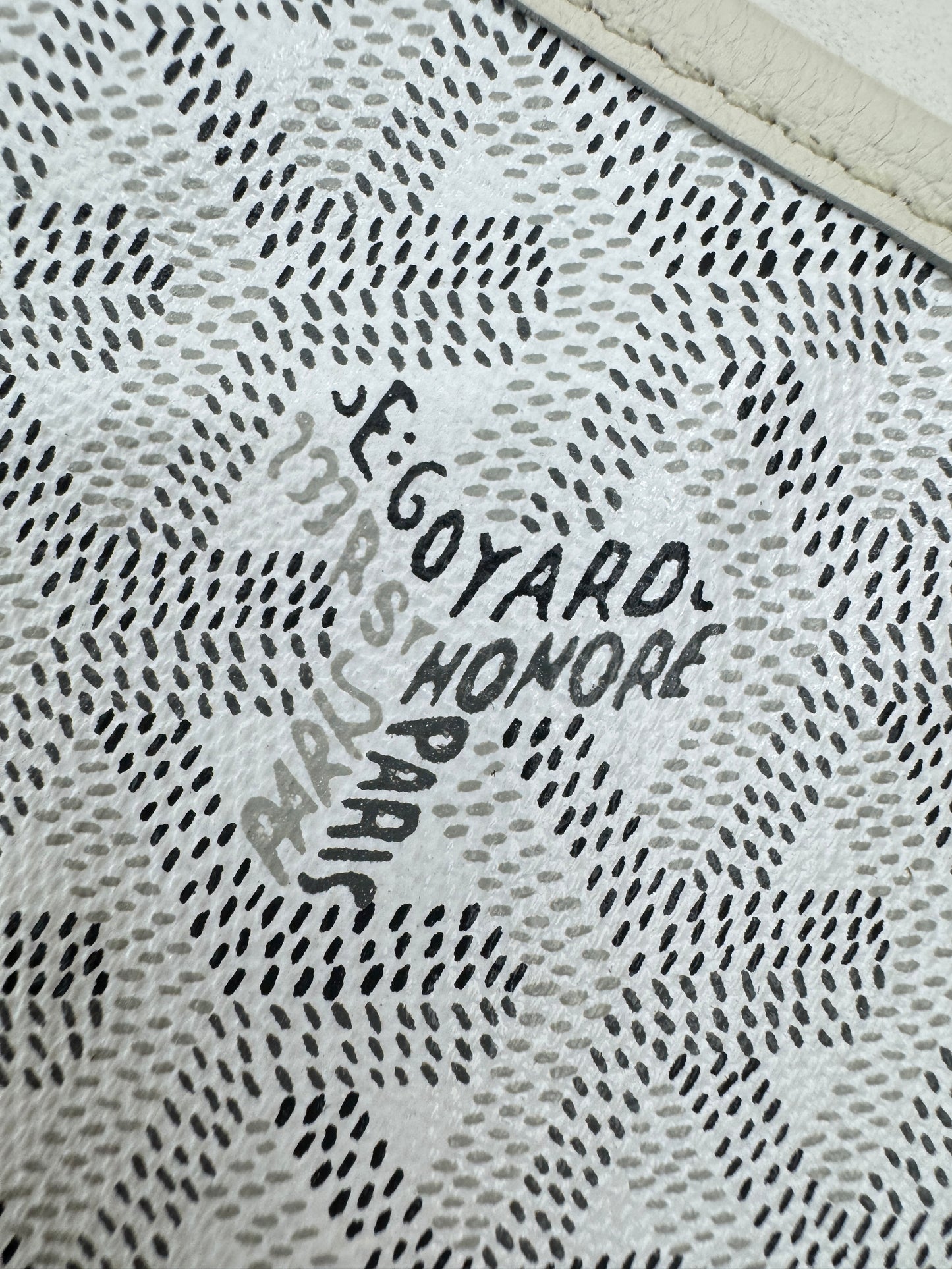GOYARD Hobo 白色