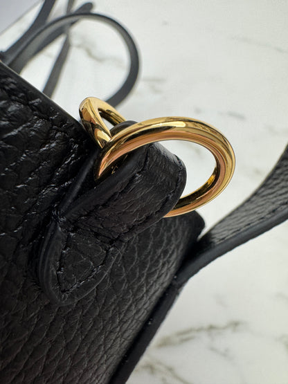 DIOR Signature 全皮小水桶