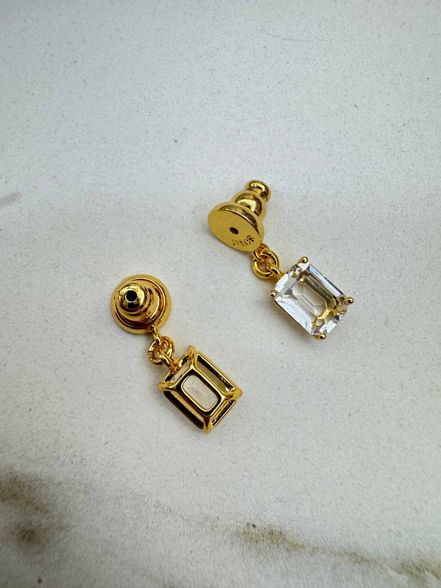 DIOR CD星星 鴛鴦兩戴耳環 Earrings