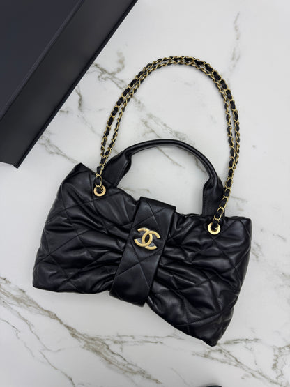 CHANEL 25K 蝴蝶包 綿羊皮 Medium