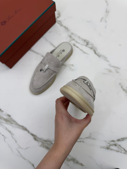 LORO PIANA Charms Walk Babouche Loafers