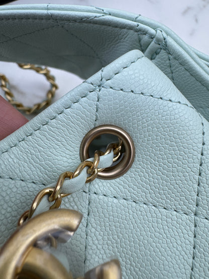 CHANEL 25 Bag Small 薄荷綠