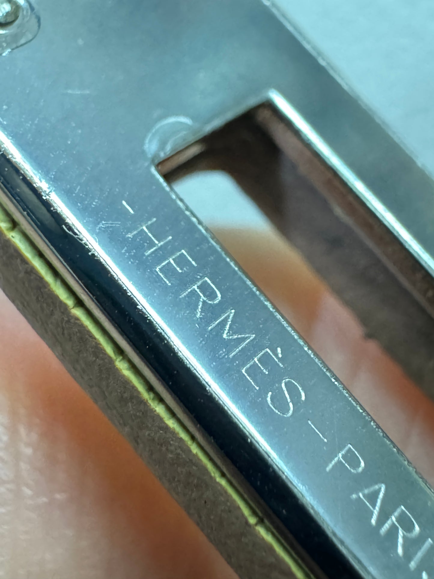 HERMES Birkin25 SO 珍珠灰拼小雞黃 Togo PHW