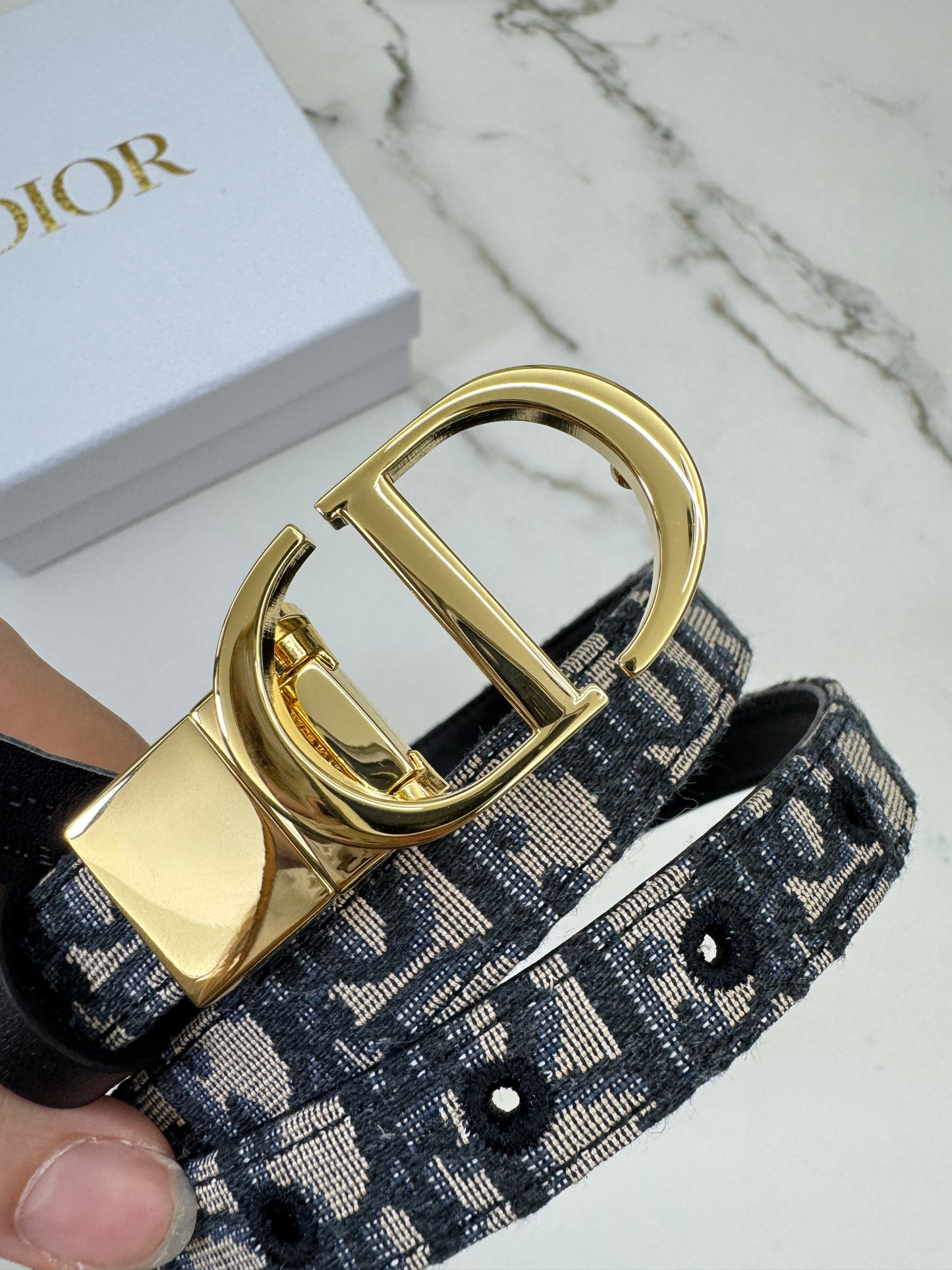 DIOR Belt 雙面皮帶 2cm