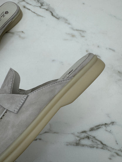 LORO PIANA Charms Walk Babouche Loafers