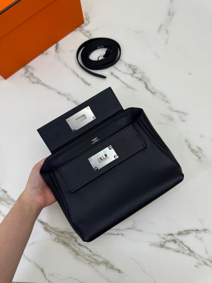 HERMES Mini 2424 黑銀
