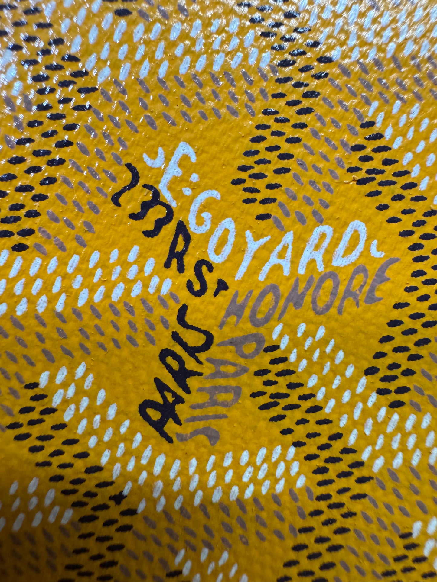 GOYARD Bourbon Zipped Cardholder 黃色