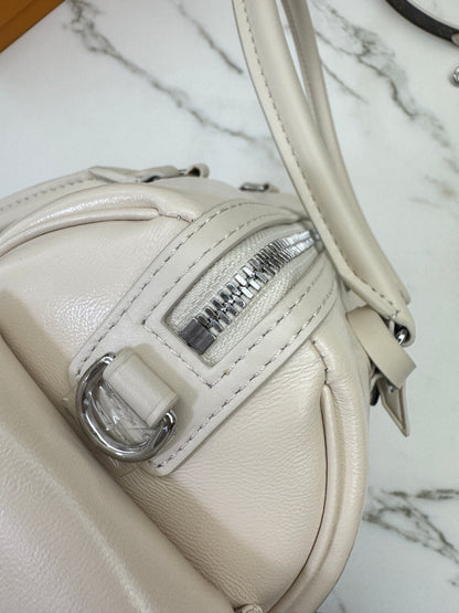 LV Speedy Cargo Vibe 白色油臘皮