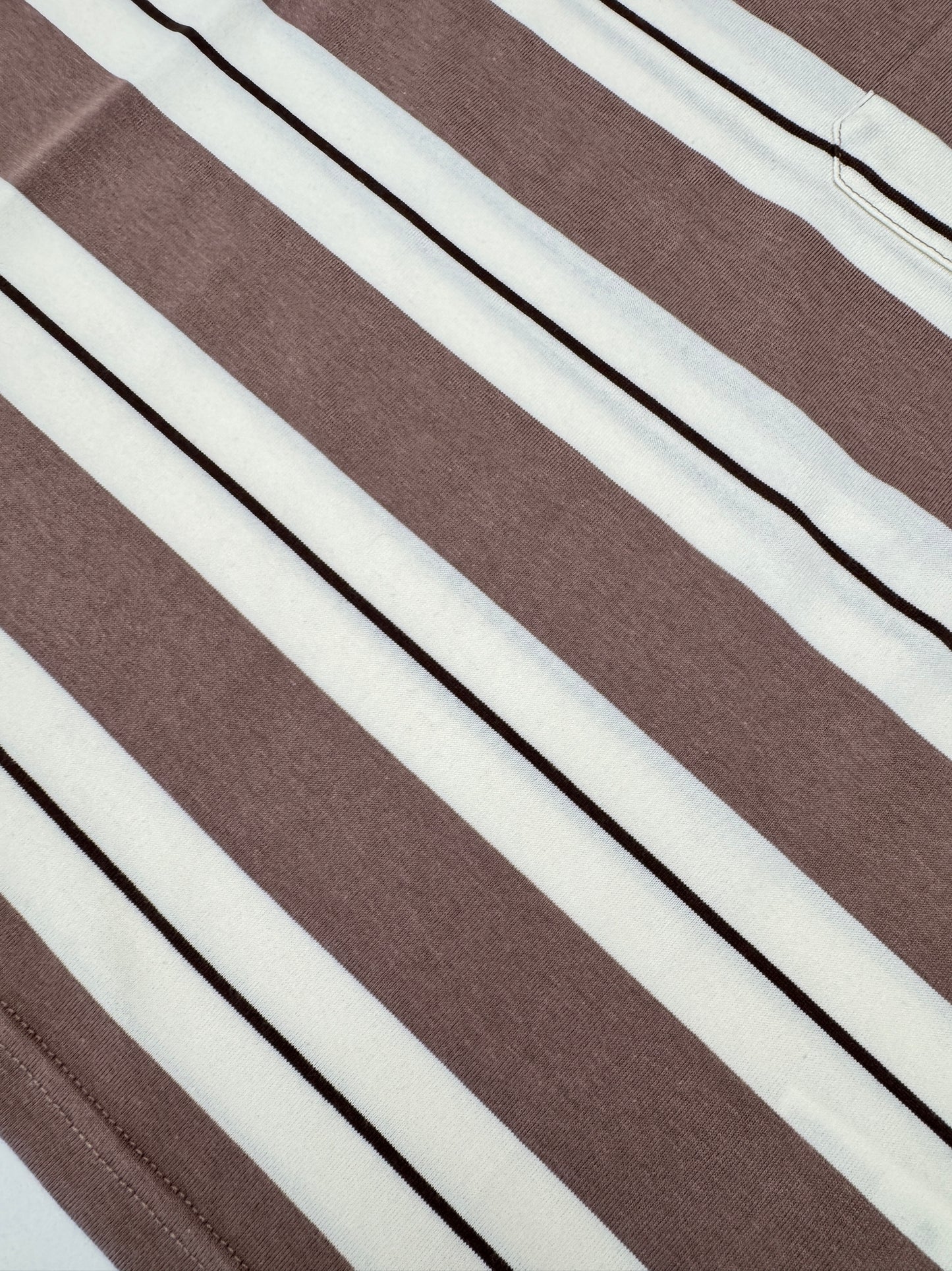 MIU MIU 針織條紋T恤