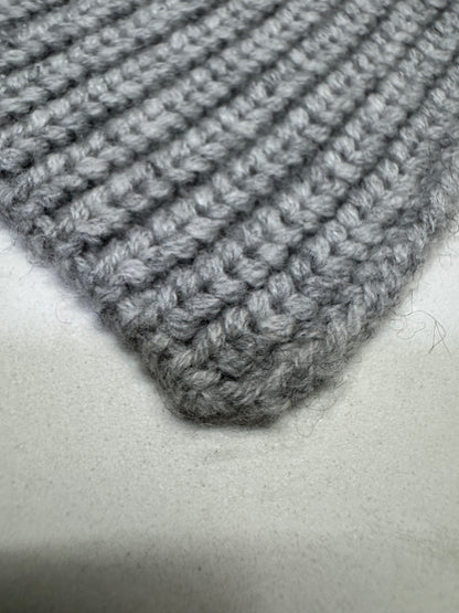 CELINE 灰色凱旋門 100% Cashmere 圍巾