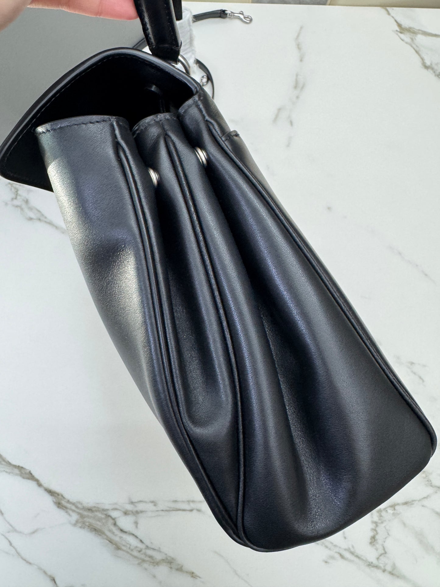 BALENCIAGA Rodeo Medium 黑銀中號