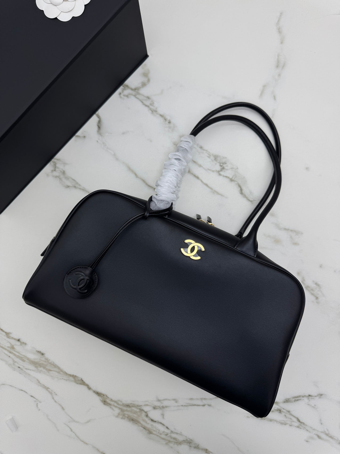 CHANEL 26S 保齡球包 黑色