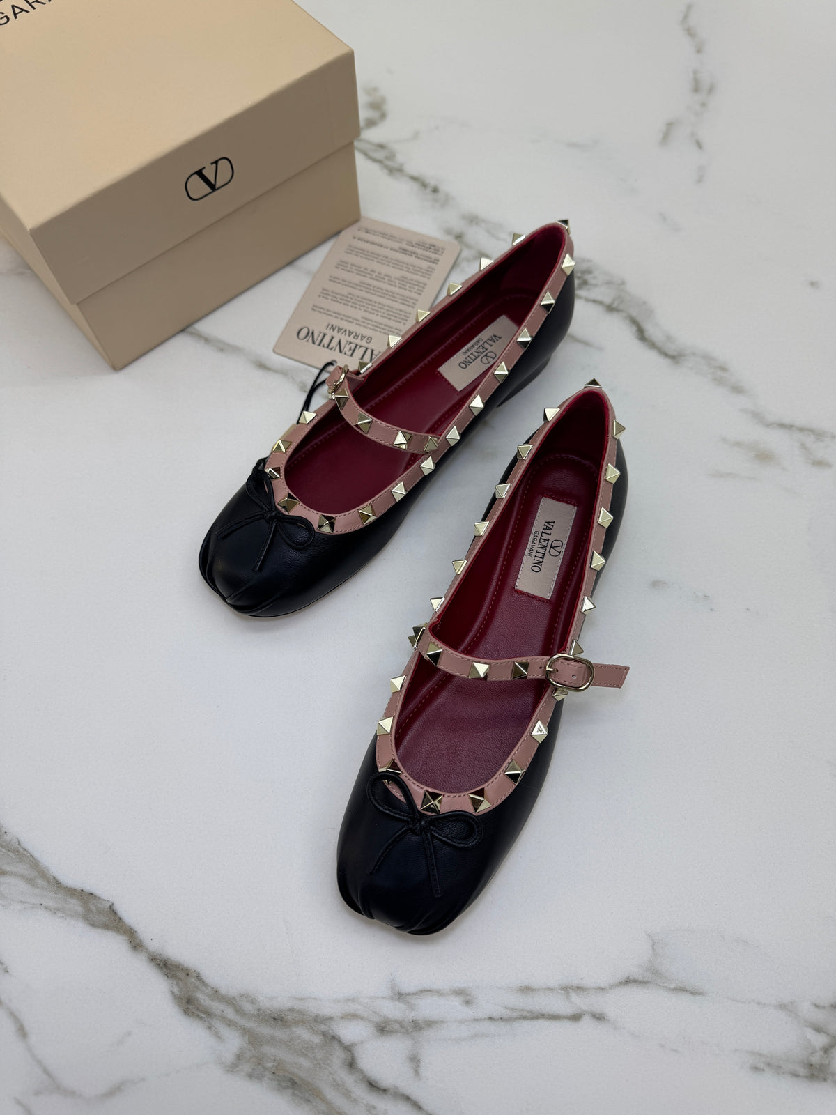 VALENTINO 芭蕾舞鞋 黑色