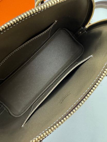 HERMES Bolide 25 大象灰金扣 Epsom Etoupe GHW