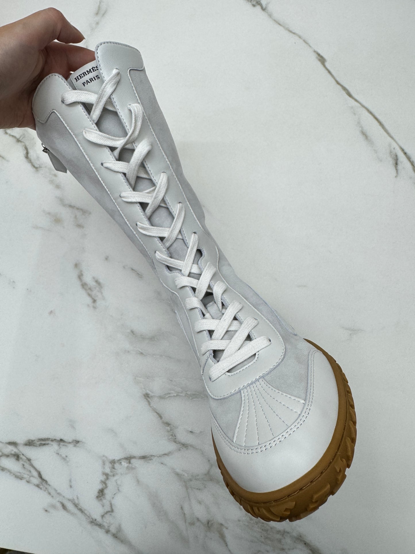 HERMES Lace Up 運動鞋 拳擊靴