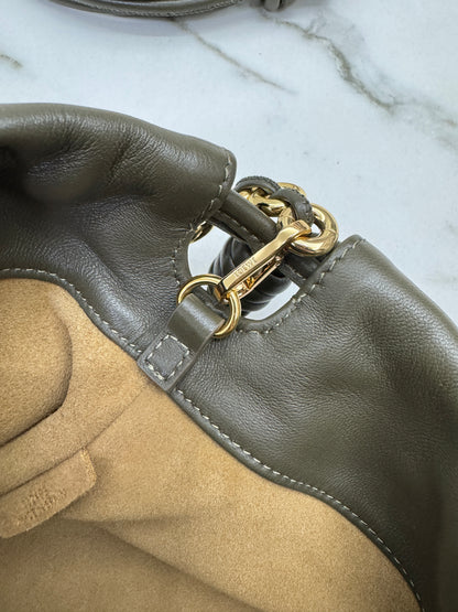 LOEWE Flamenco Purse Medium 卡其綠