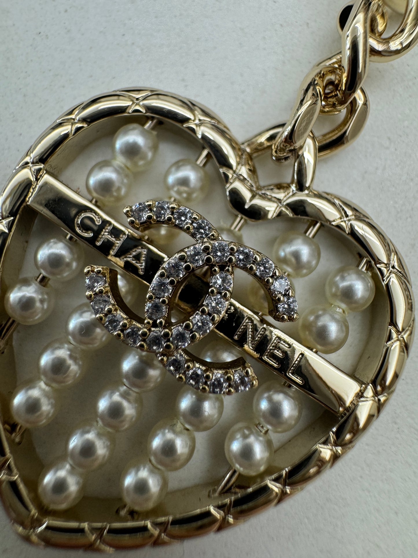 CHANEL 迷你CF包掛 黑色