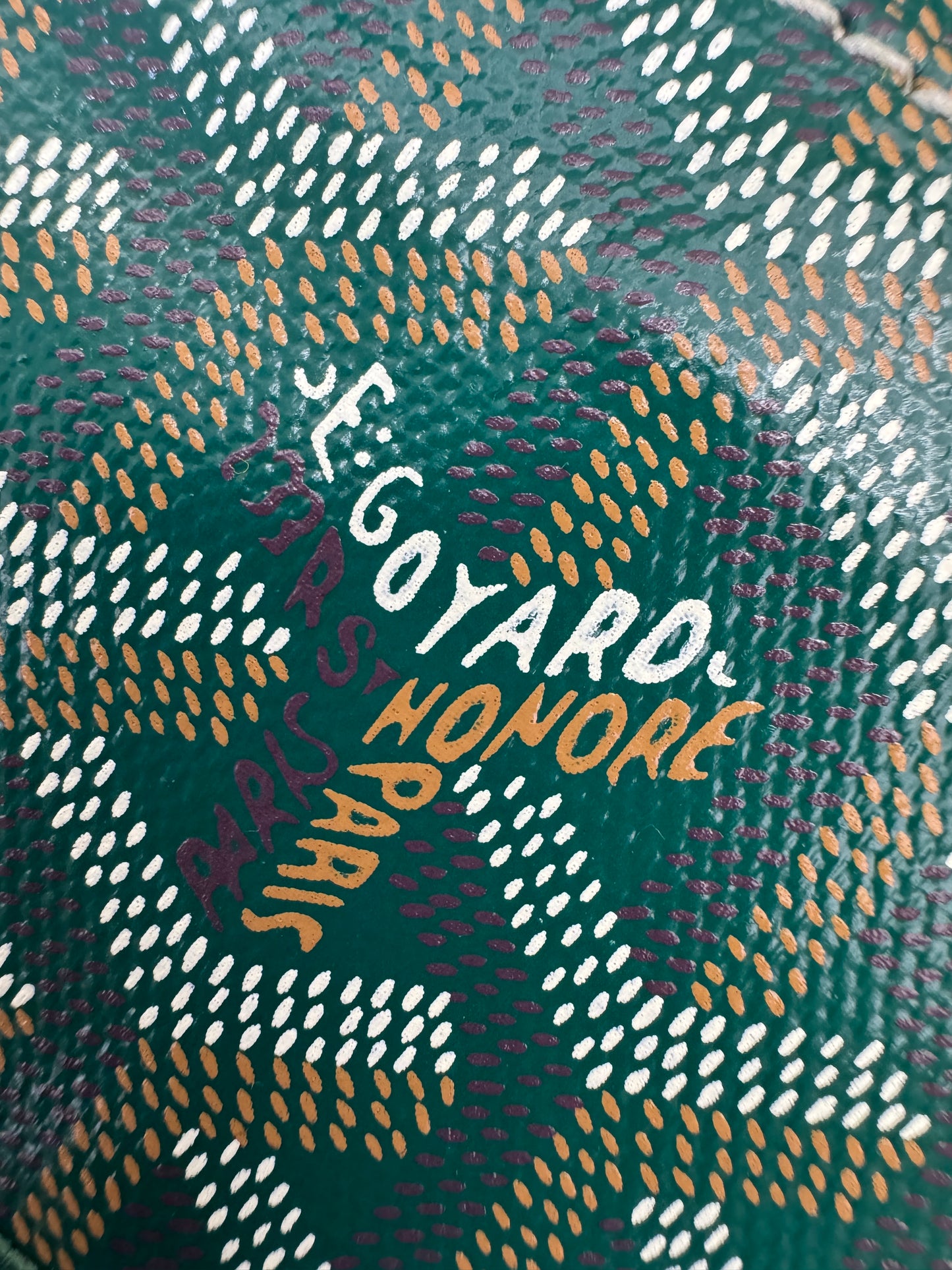 GOYARD Mini Boheme Hobo 綠色