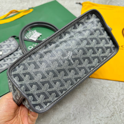 GOYARD 雙面 mini tote bag 灰色