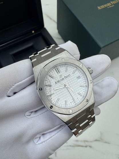 AP Royal Oak 白盤 34mm 77350ST
