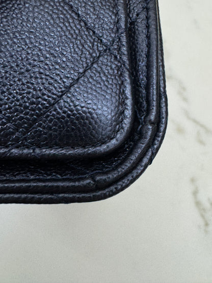 CHANEL Mini 25Bag 珠光深藍