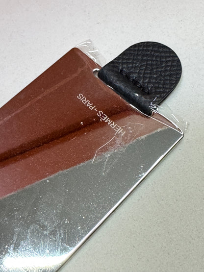 HERMES Mini Constance 新版 附鏡子 黑銀 Epsom PHW