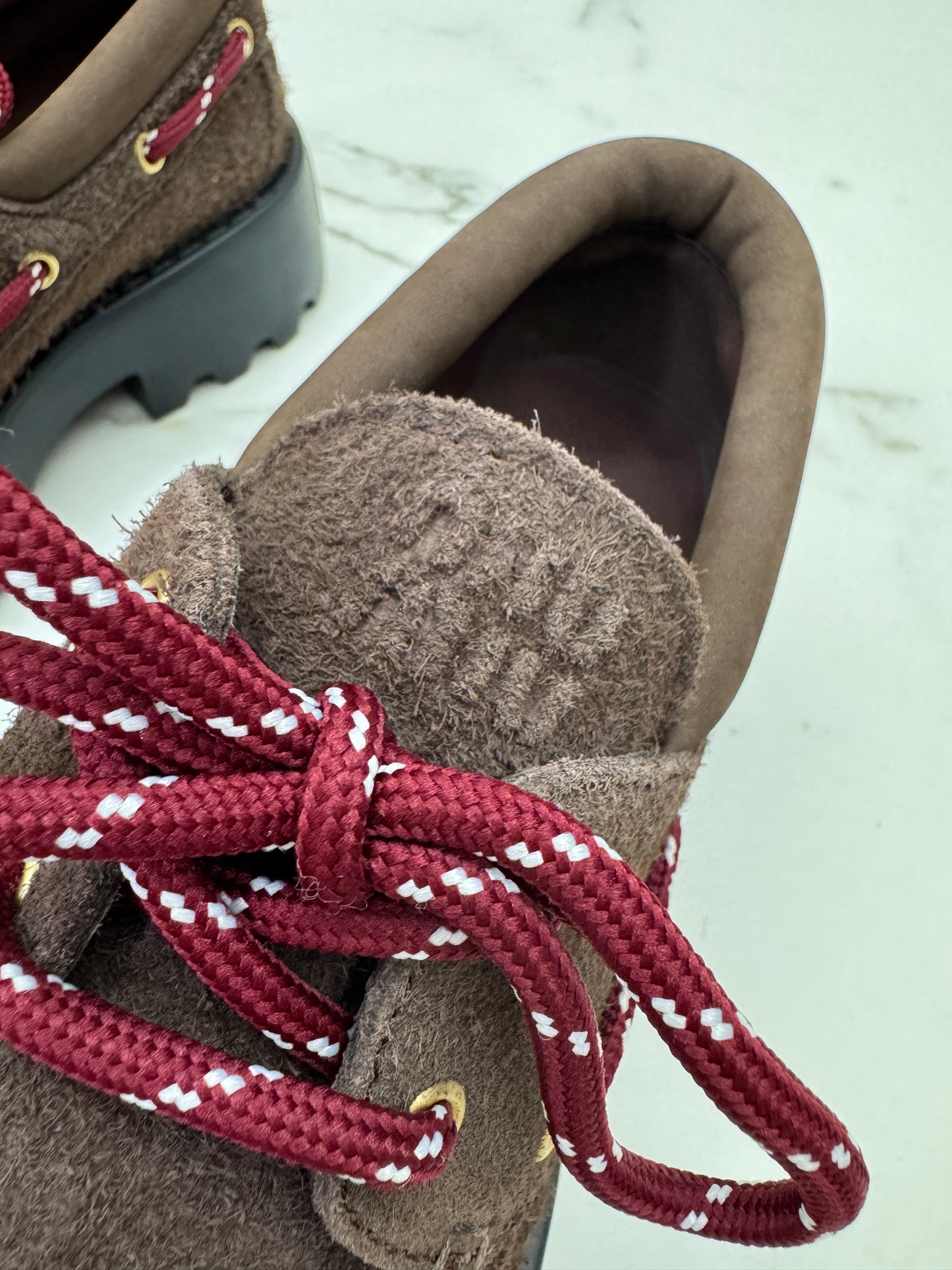MIU MIU 絨面厚底 Loafers