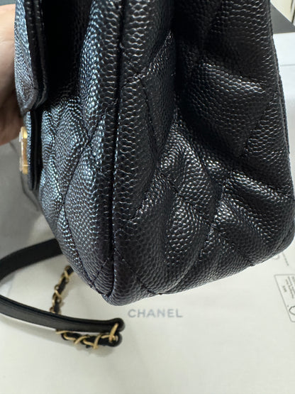 CHANEL 23B Hobo 天貓精靈 荔枝牛皮