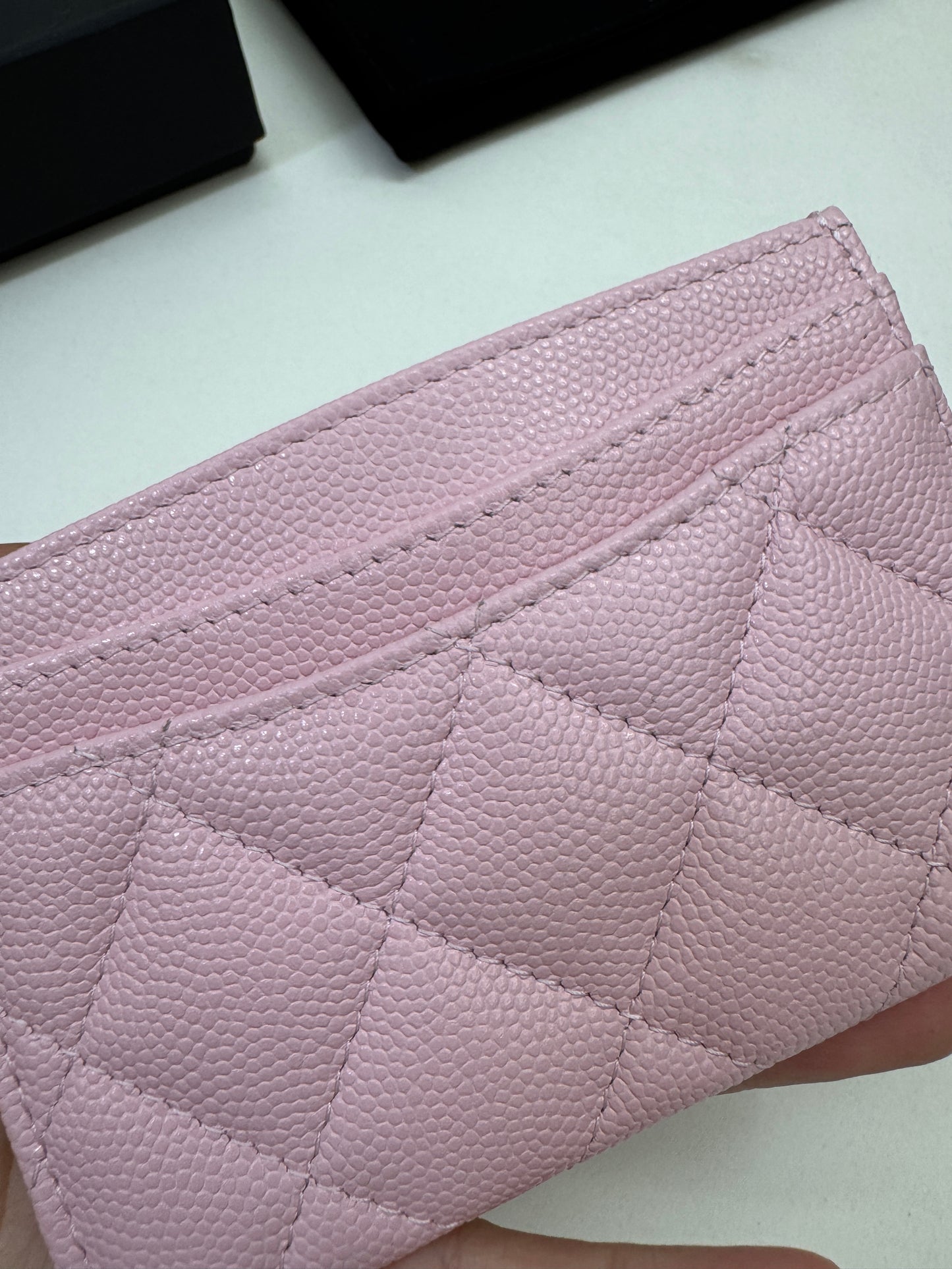 CHANEL 24S櫻花粉 Cardholder