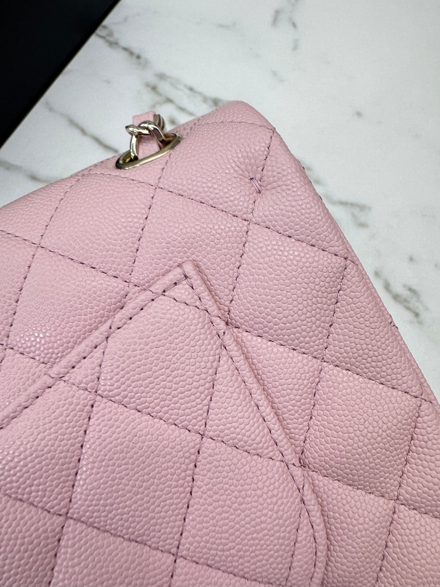 CHANEL 22B櫻花粉 CF23 Small Sakura Pink